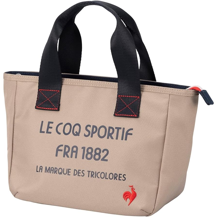 Le Coq Sportif ルコックスポルティフ 保冷機能付きラウンドバック 保温保冷機能付き ショルダー付き 縦型カートポーチ(ラウンド